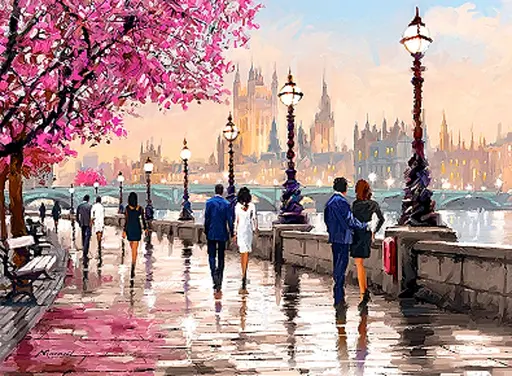 Пазли Castorland Набережна, C-200566