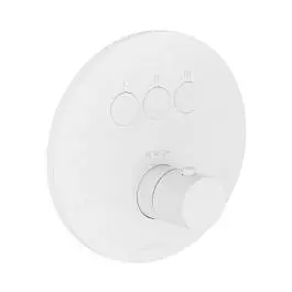 Термостат для душу на 3 споживача Paffoni Compact Box white matt CPT019BO, Білий матовий - фото 1