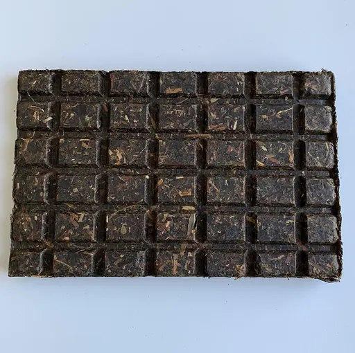 Монгольський Цзан Ча Зелена цегла Сторічний Дунчжуан 260 г - фото 4