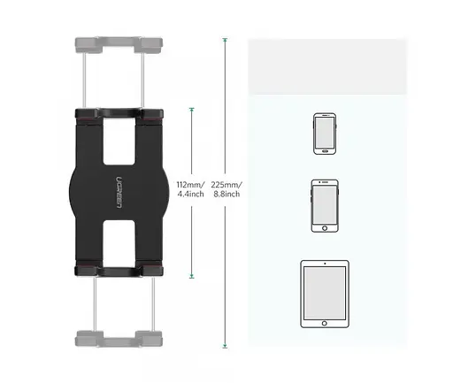 Штатив настольный - подставка для телефонов и планшетов 4 - 12.9 Ugreen LP144 (UGR-50394) - фото 8