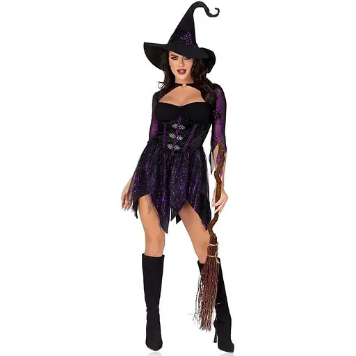 Костюм відьми Leg Avenue Mystical Witch M - фото 5