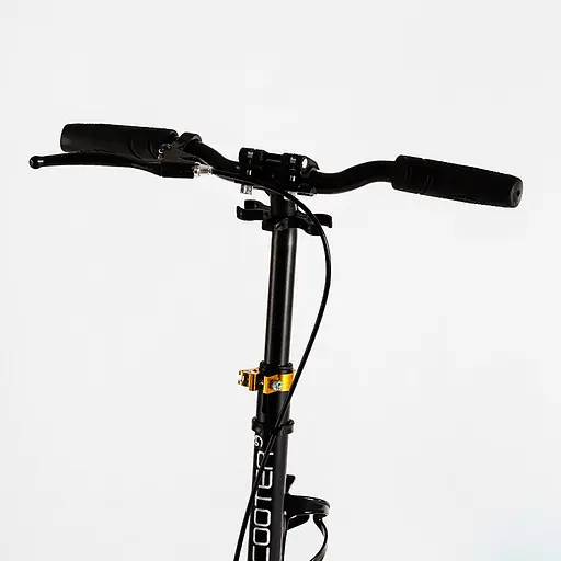 Самокат Best Scooter складаний 46.5х13.6х80-105 см Чорний 000231385 - фото 3