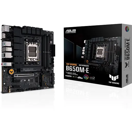 Материнская плата Asus TUF Gaming B650M-E sAM5 B650 M.2 HDMI DP mATX - фото 8