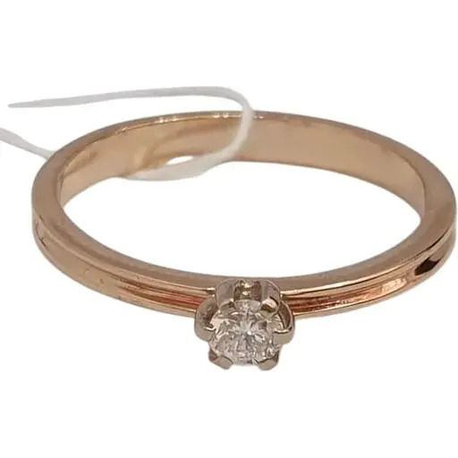 Золотое кольцо Гаразд с бриллиантами. 3022738 16