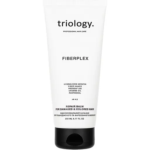 Відновлювальний бальзам для пошкодженого та фарбованого волосся Triology Fiberplex 200 мл