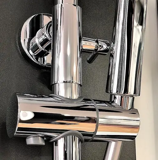 Душова система Dusel Milton Chrome (231440000), Хром - фото 7