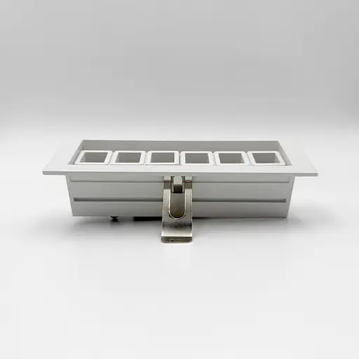 Встраиваемый светильник Skarlat RSL74165 6x2W WH+GD 4000K - фото 3