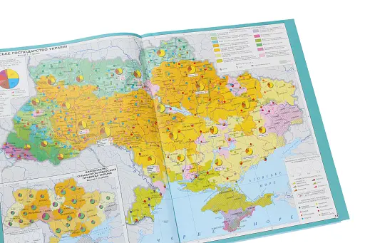 Географія. 9 клас. Атлас + контурні карти - фото 2