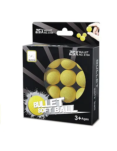 Поролонові кульки E104, 25 шт в коробці (6977164410218) - фото 1