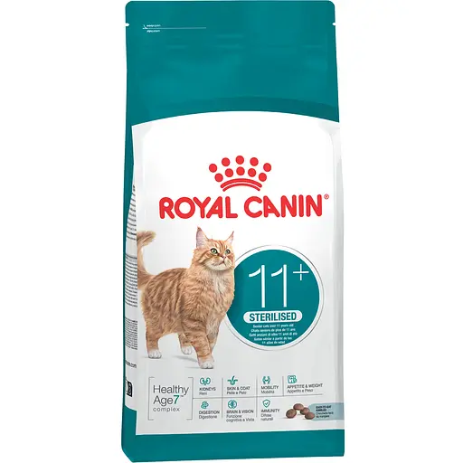 Сухой корм полнорационный для взрослых стерилизованных/кастрированных кошек от 11 лет Royal Canin Ageing 11+ Sterilised 400 г