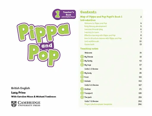 Pippa and Pop. Level 1. Teacher's Book With Digital Pack British English - фото 2