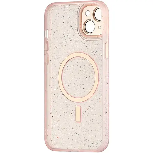 Чохол-накладка DK для Apple iPhone 14 MagSafe Composite Matte Splash (pink) - фото 3