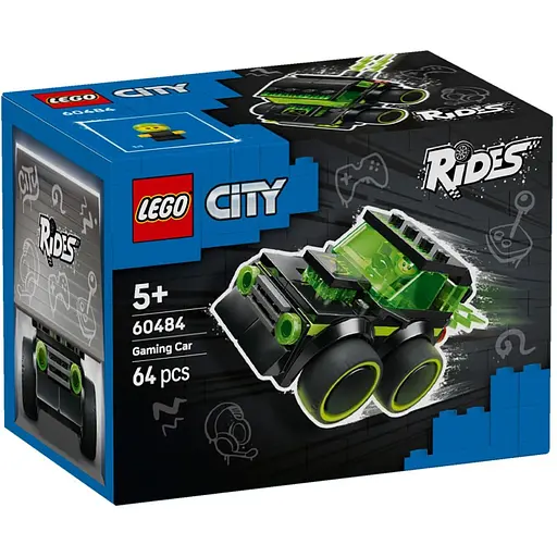 Конструктор LEGO City Авто - Игровой автомобиль для гонки 64 детали (60484)
