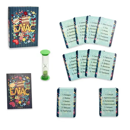 Настольная развлекательная игра "Элиас" 30776 Strateg, в коробке (4823113839024) - фото 1