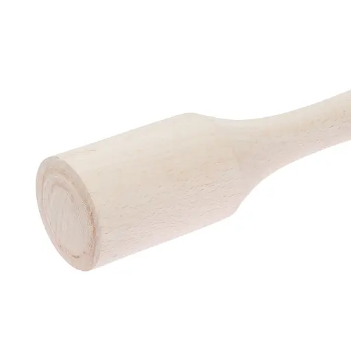 Толкушка картофелемялка фигурная средняя для картошки деревянная 24 см, Woodly Бежевый 86783 - фото 6