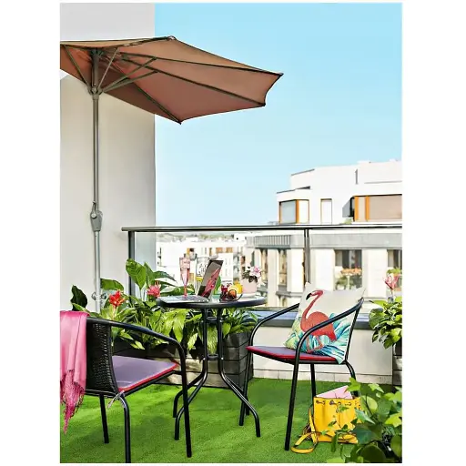Комплект садовой мебели Jumi Bistro-4 круглый стол - фото 5