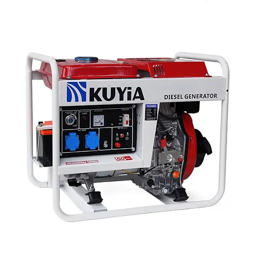 Генератор дизельный Kuyia TM3500CL, однофазный, 110-240V, 50Hz, 2,8-3кВт, объем 12,5л