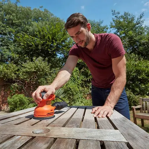 Вибрационная шлифмашина Black+Decker BEW210 [119619] - фото 6