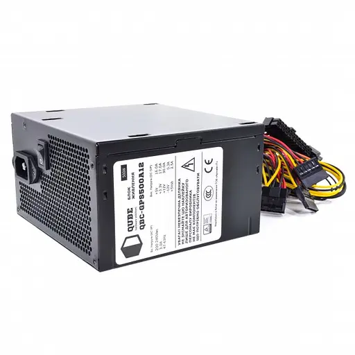 Блок живлення QUBE 600W (QBC-GPS600A12) Б/в - фото 5