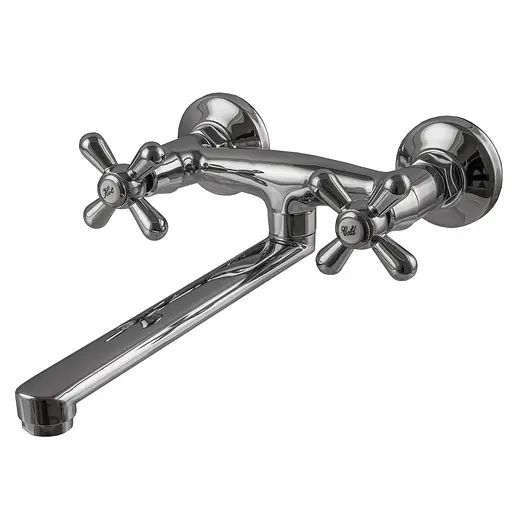 Змішувач для кухні Globus Lux GB Sharm-361-BRASS Хром - фото 1