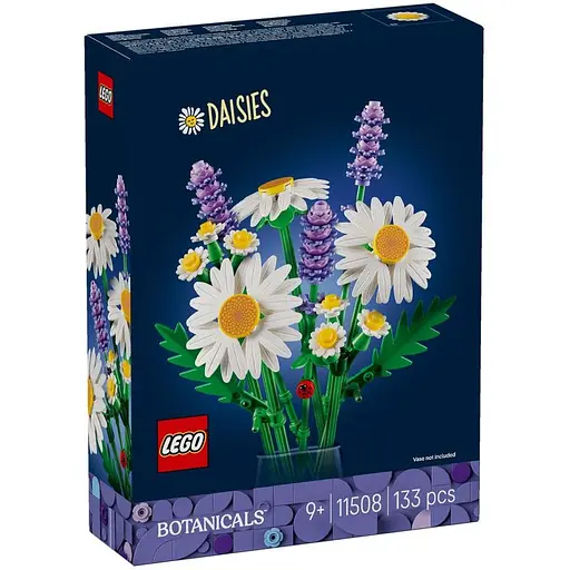 Конструктор LEGO Botanicals Ромашки 133 деталі (11508)