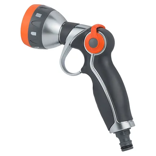 Пістолет-розпилювач Flora 7-ми режимний плаваючий курок (AL+TPR) (5011394) - фото 6