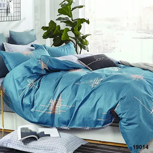 Комплект постельного белья Viluta двуспальный ранфорс 19014 100% хлопок - фото 1