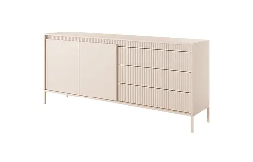 Комод Perfect Home Сенсо / Senso 2-дверний з 3 шухлядами 2D3S/187 Беж (PFH-091108) - фото 5