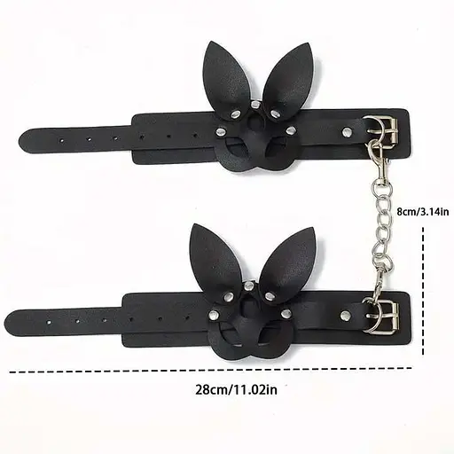 Наручники для нежных игр Playboy One size Черный K000901 - фото 6