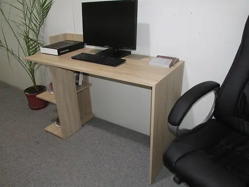 Cтол компьютерный с 2 ​​полками М-ЗОН Джеко 1200/12 Сонома (MZN-031020) - фото 7