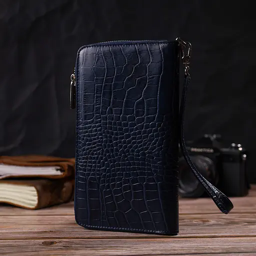 Женский кожаный кошелек Canpellini 21х12х2 см acs0025556 - фото 7