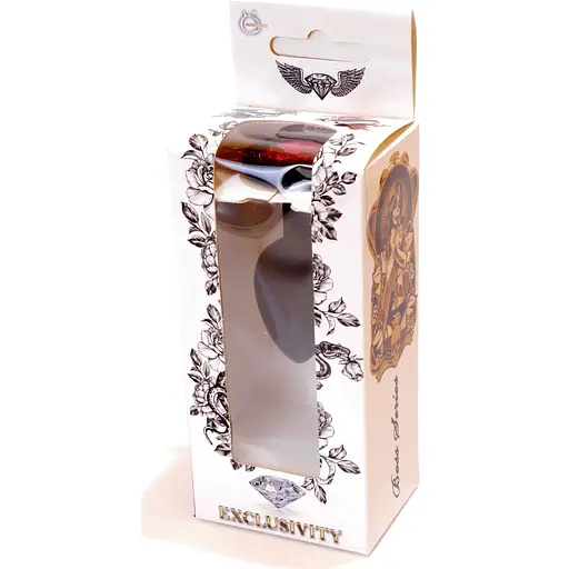 Силіконова анальна пробка Boss Of Toys Boss Series - Jewellery Black Silicon Plug Medium Pink M, BS6400087 - фото 8