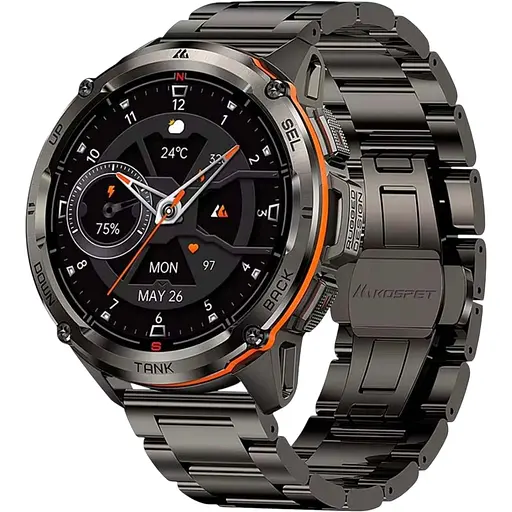 Смарт-часы тактические Kospet Tank T3 Ultra Special Edition Black (KTT0003USEB)