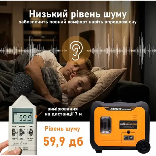 Генератор MaxPeedingRods MXR5500 (5,5 кВт) - фото 5