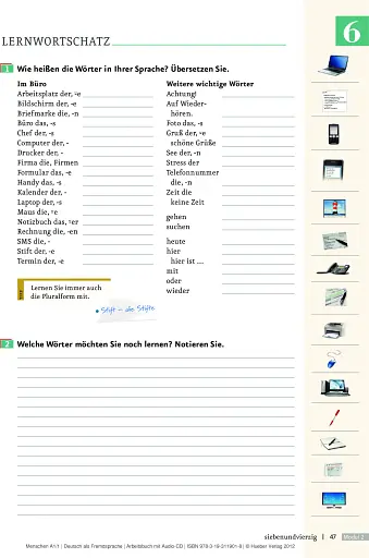 Menschen A1/1. Arbeitsbuch mit Audio-CD - фото 7