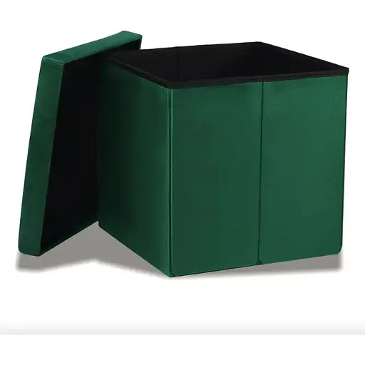 Пуф Leobert Twinsann 2 в 1 изумрудный велюр - фото 2
