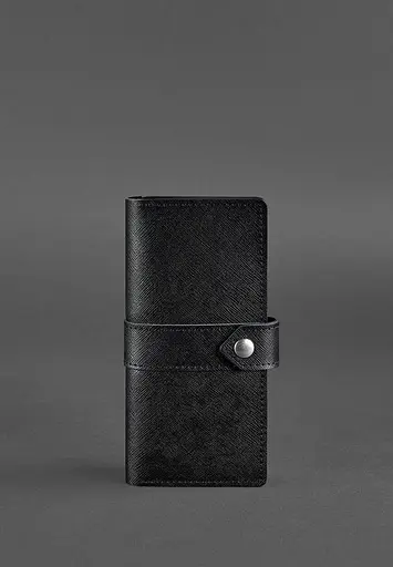 Кожаный портмоне 3.1 черный Blackwood - фото 2