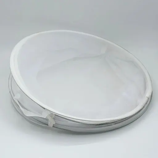 Кошик-бочка на пружині Handy Home Хмарка з кришкою на липучках 50х45х45 см білий (UC-132) - фото 7