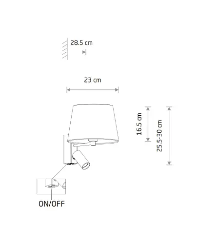 Бра, настінний світильник Nowodvorski 11684 Tutoia E27|GU10 (R35) 10W|10W IP20 бежевий - фото 5