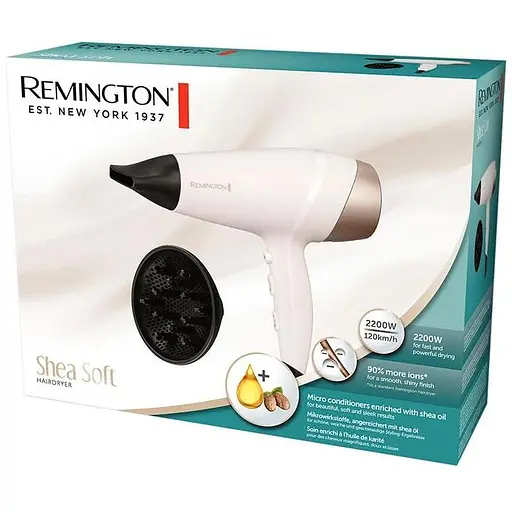 Фен Remington SHEA SOFT D4740 - фото 5
