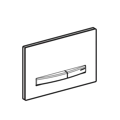 Клавіша змиву Geberit Sigma50 чорний 115.788.DW.2, Чорний - фото 3