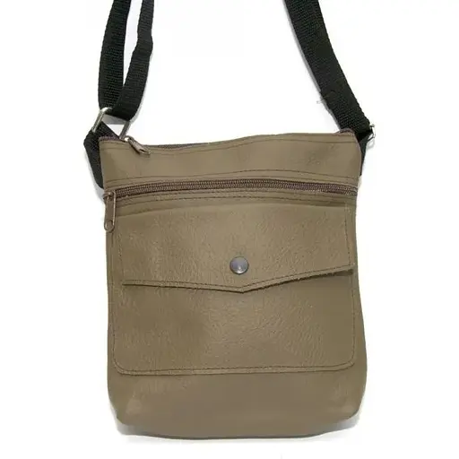 Шкіряна сумка на плече Gofin 20х22 см sum0009940 - фото 1