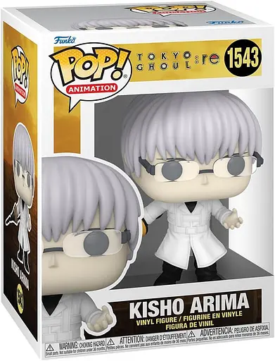 Фігурка Funko Pop Kisho Arima Tokyo Ghoul: Re Кішо Аріма Токійський гуль: Ре 10 см KA TGR 1543 - фото 3