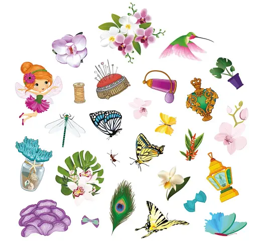 Квіткові феї. Орхідея. 60 наліпок - фото 3