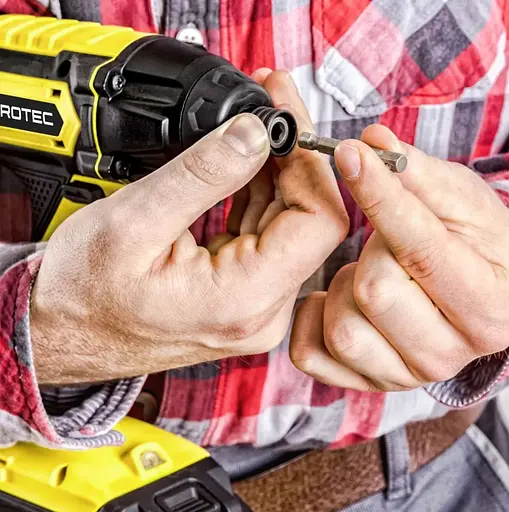 Шуруповерт импульсный аккумуляторный Trotec PIDS 10-20V с АКБ и ЗП+кейс (4410000601) - фото 8