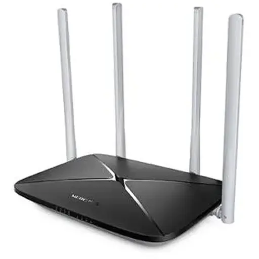 Роутер Mercusys AC12 Wireless Dual Band Router, 3x10/100M LAN, 1x10/100 WAN, 4 x internal antennas