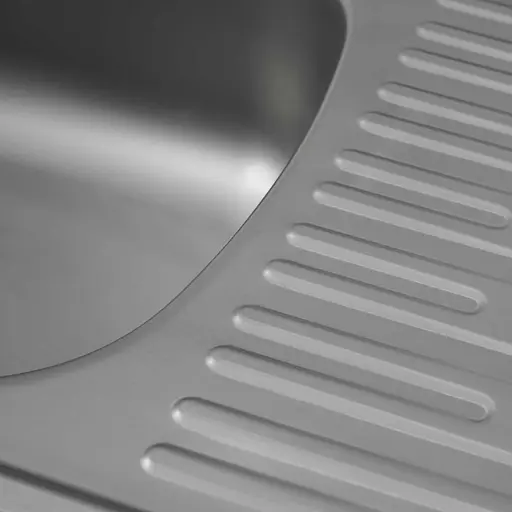 Кухонная мойка из нержавеющей стали Platinum сатин 7645 (0,8/180 мм), Satin - фото 4