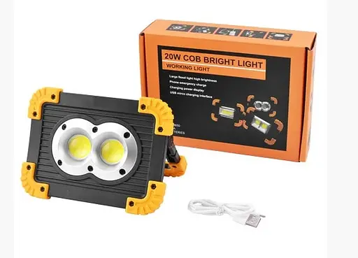 Переносной фонарь прожектор Trlife PL 141 20 Вт с Power bank