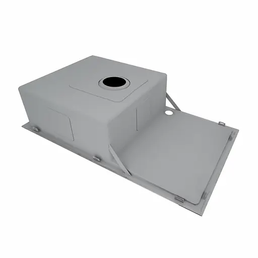 Кухонна мийка Platinum Handmade PVD Н 780x500x200 R чорна (з кріпленням і отвором під змішувач), Чорний - фото 3