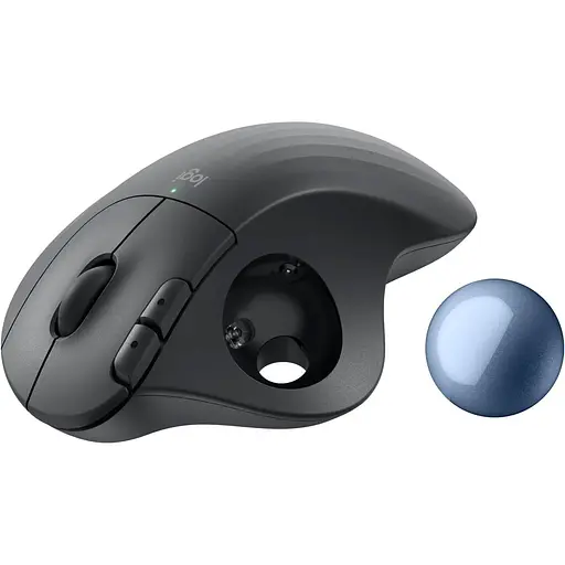 Миша Logitech M575S Ergo Wireless Trackball (910-006221) Graphite (910-007029) - фото 2